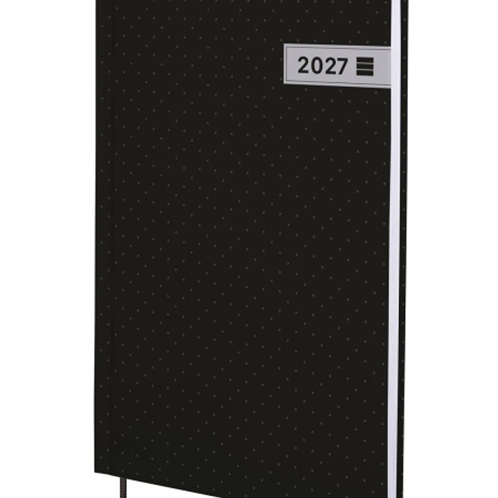 Finocam Dynamic Porto Agenda Profesional - Anual 2027 - Semana Vista Vertical - Formato Y10 - 140x204mm - Tapa Dura de Carton Forrado - Esquinas Micro 1