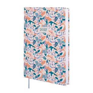 Finocam Dynamic Porto Design Agenda Profesional en Catalan - Anual 2027 - 1 Dia por Pagina - Formato Y10 - 140x204mm - Tapa Dura de Carton Forrado - E