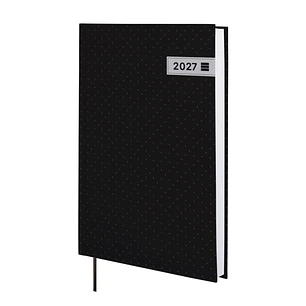 Finocam Dynamic Porto Agenda Profesional - Anual 2027 - 1 Dia por Pagina - Formato Y10 - 140x204mm - Cinta Punto - Tapa Dura de Carton Forrado - Esqui