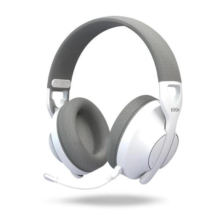 KROM PHASE Auricular GAMING Inalámbrico Blanco 1