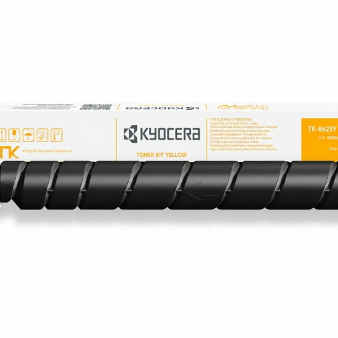 Kyocera TK8625 Amarillo Cartucho de Toner Original - 1T0C2KANL1/TK8625Y 1