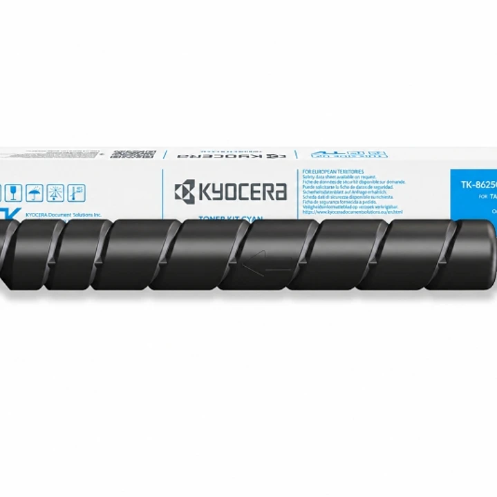 Kyocera TK8625 Cyan Cartucho de Toner Original - 1T0C2KCNL1/TK8625C 1