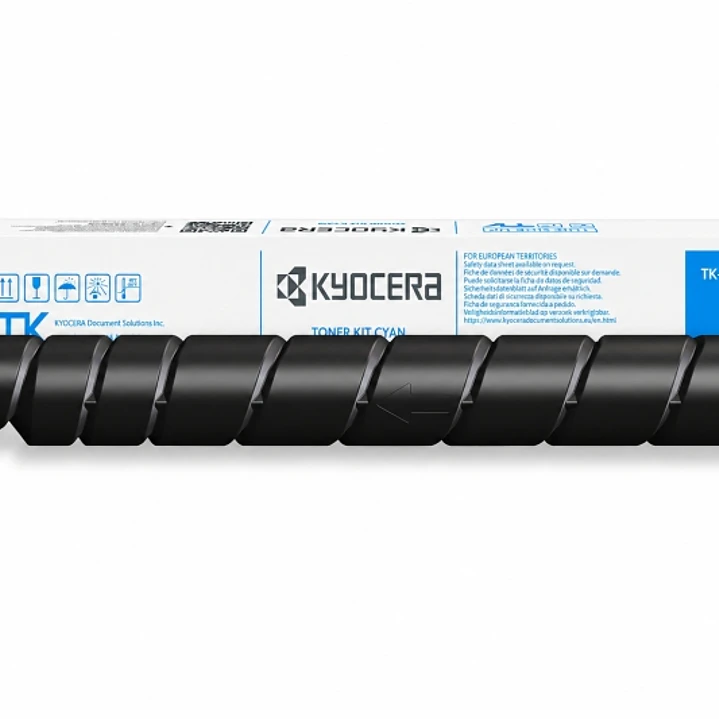 Kyocera TK8615 Cyan Cartucho de Toner Original - 1T0C2LCNL1/TK8615C 1