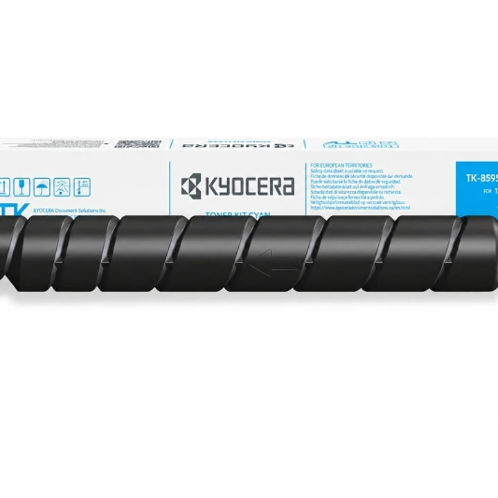 Kyocera TK8595 Cyan Cartucho de Toner Original - 1T0C2GCNL0/TK8595C 1