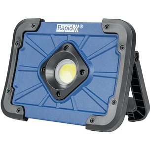 Rapid The Portable Luz de Trabajo LED 1000 Lumenes Recargable - Clasificacion IP65 a Prueba de Polvo y Salpicaduras - Autonomia hasta 3h - Color Azul/