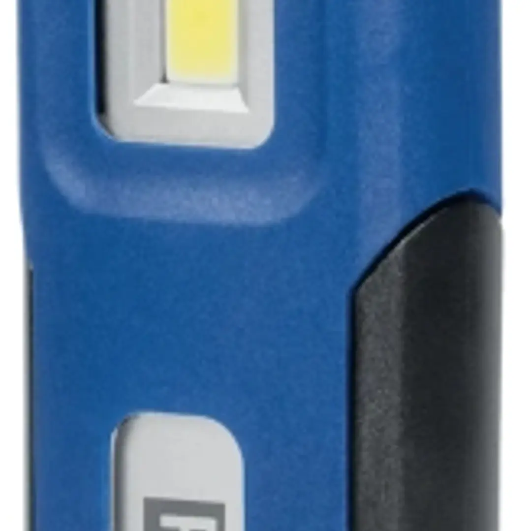 Rapid The Inspector Linterna LED Magenetica - Luz Frontal 150 Lumenes y Luz Superior 50 Lumenes - Bateria Recargable - Color Azul/Negro 1