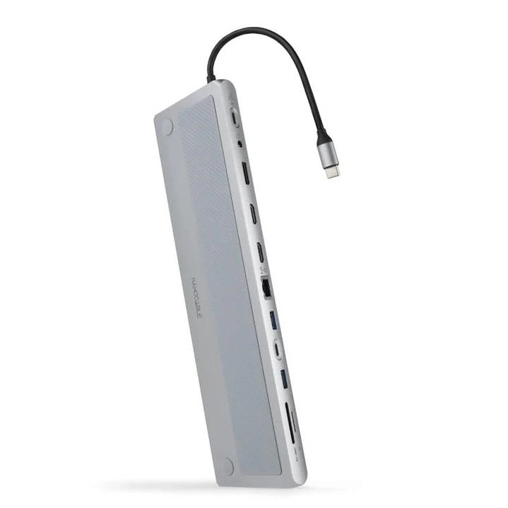 Nanocable Dock 3xUSB-A+USB-C+PD+2xHDMI+DP+RJ45+SD 1