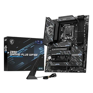MSI Placa Base Z890 GAMING PLUS WIFI6E ATX LGA1851