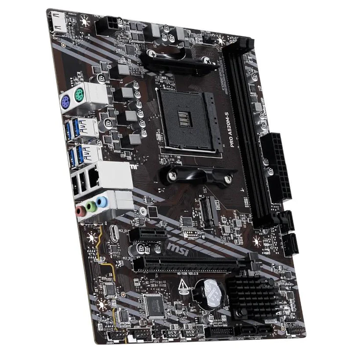 MSI Placa Base PRO A520M-S mATX AM4 3