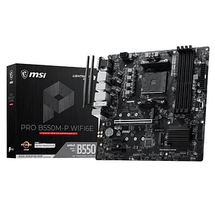 MSI Placa Base PRO B550M-P WIFI6E mATX AM4