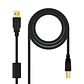 Nanocable Cable USB 2.0 Impresora Ferrita  3.0 M - Thumbnail 1