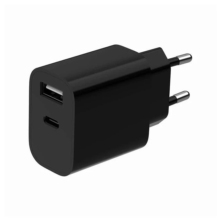 Gembird Cargador USB universal de 2 P (A+C),2,4 A 1