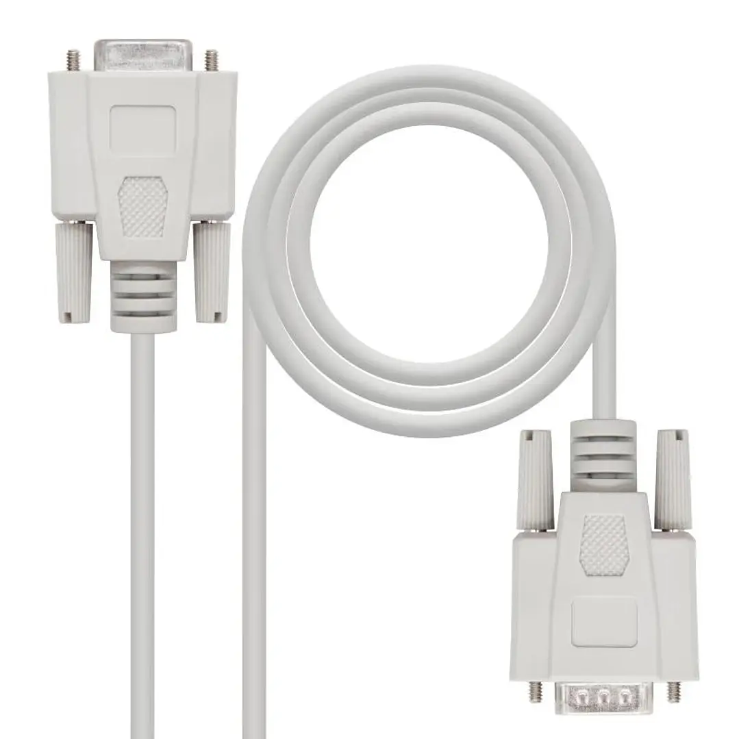 Nanocable Cable Serie Modem DB9/M-DB9/H 1