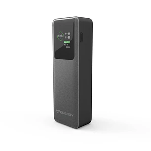 Energy Sistem Display Pro Powerbank 20000 mAh - 100W - Display a Color - Tecnologia Intelligent Power Delivery - 2 Puertos Para Carga Simultanea - USB