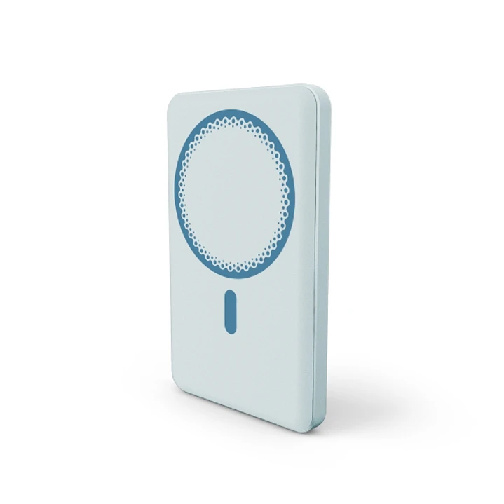 Energy Sistem Magnetic Powerbank Inalambrico Magnetico 5000 mAh - 15W Carga Inalambrica, 20W por Cable - Carga Inteligente y Rapida - Carga Simultanea 1