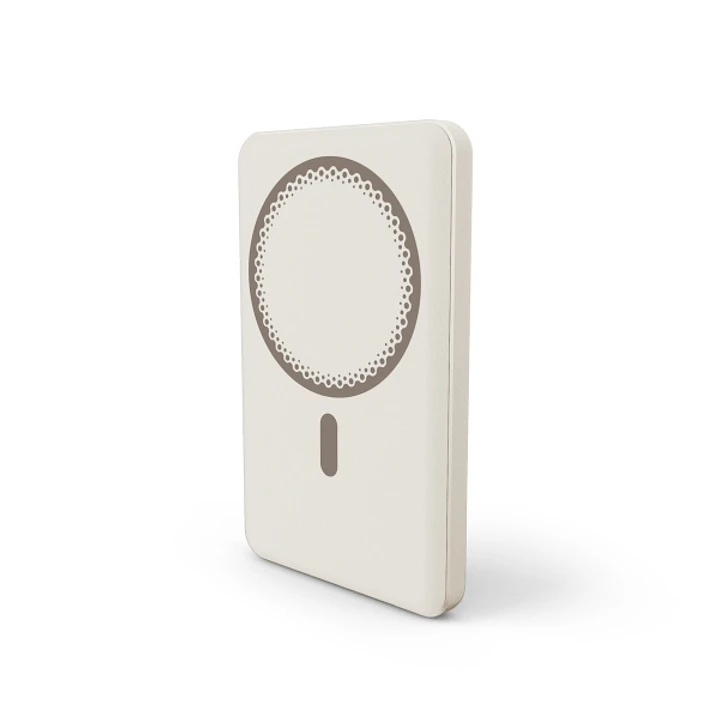Energy Sistem Magnetic Powerbank Inalambrico Magnetico 5000 mAh - 15W Carga Inalambrica, 20W por Cable - Carga Inteligente y Rapida - Carga Simultanea 1