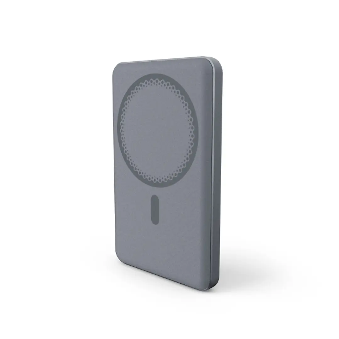 Energy Sistem Magnetic Powerbank Inalambrico Magnetico 5000 mAh - 15W Carga Inalambrica, 20W por Cable - Carga Inteligente y Rapida - Carga Simultanea 1