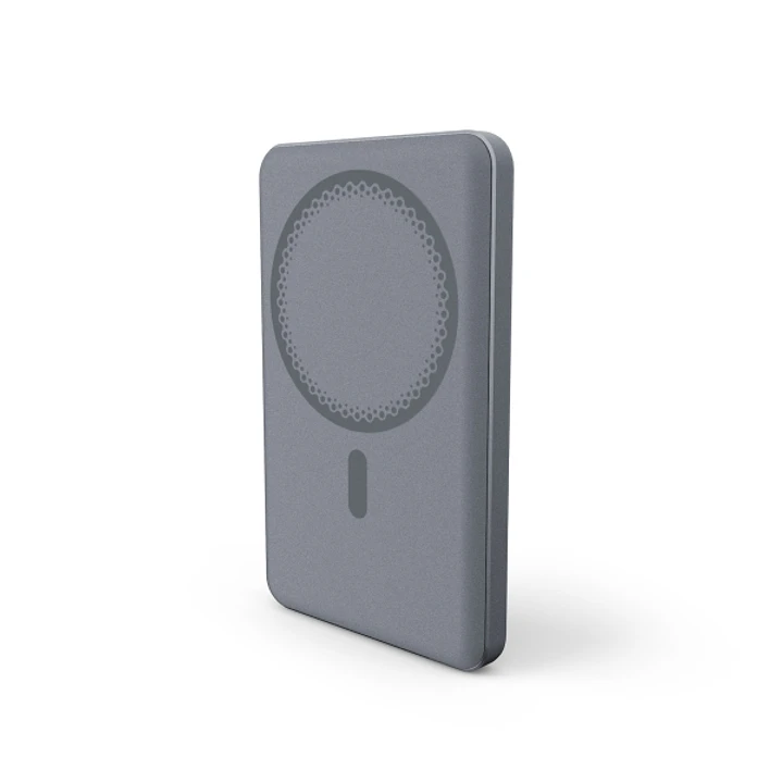 Energy Sistem Magnetic Powerbank Inalambrico Magnetico 5000 mAh - 15W Carga Inalambrica, 20W por Cable - Carga Inteligente y Rapida - Carga Simultanea 1