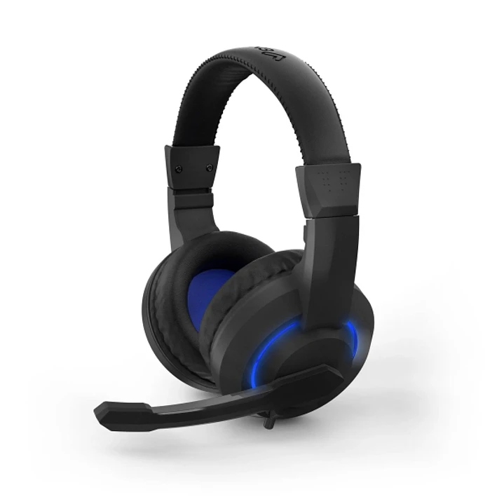 Energy Sistem Halo Auriculares Gaming - Microfono Plegable - Iluminacion LED - Diadema Ajustable - Almohadillas Acolchadas - Control en Cable - Color  1