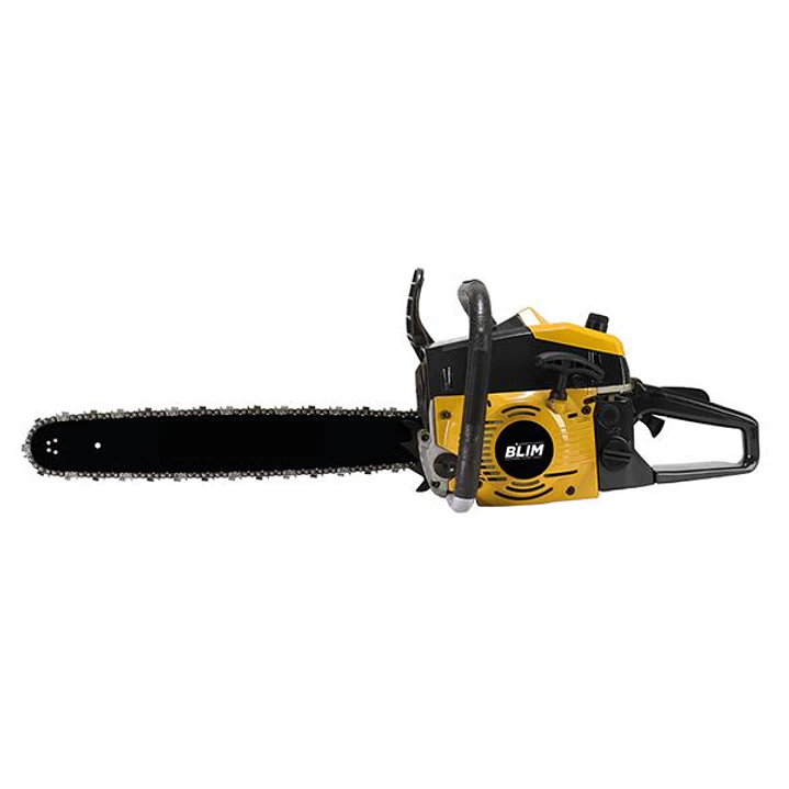 Blim Motosierra a Gasolina - Cilindrada 63.3cc - Potencia 2400W - Espada 505mm - 2 Tiempos - Peso 7.5kg - Deposito 550ml - Lubricacion Automatica - Co 1