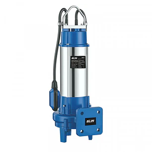 Blim Bomba Sumergible Trituradora - Potencia 1.5HP - IP68 - Monofasica - Velocidad 2850rpm - Alta Presion de Descarga - Proteccion Termica - Inmersion