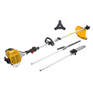 Blim 4 en 1 Desbrozadora Multifuncion - Cilindrada 51.7cc - Potencia 1.6kW - 2 Tiempos - Velocidad 8500rpm - Deposito 1200ml - Cuchilla 3T 254mm - Arn
