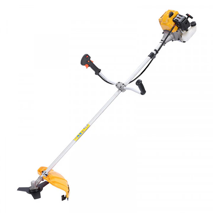Blim Desbrozadora a Gasolina - Cilindrada 72.6cc - Potencia 2.5kW - 2 Tiempos - Eje 28mm - Cuchilla 3T - Cabezal de Hilo de Nylon - Arnes Profesional  1