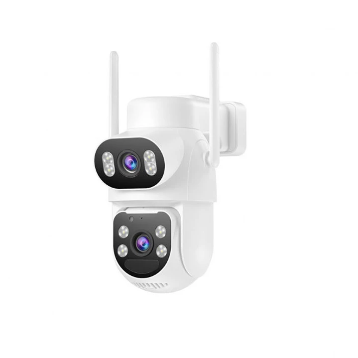XO CR19 Camara de Vigilancia Motorizada 4G - Resolucion 4MP - Panel Solar 7.5W - Bateria 7800mAh - Deteccion de Movimiento - Vision Nocturna 15m - Tar 1