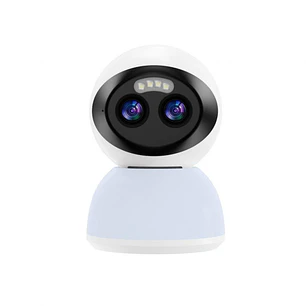 XO CR15 Camara de Vigilancia Motorizada - Resolucion 3MP - 2304x1296 - WiFi - Vision Nocturna 10m - Tarjeta microSD hasta 128GB - Control desde App Mo
