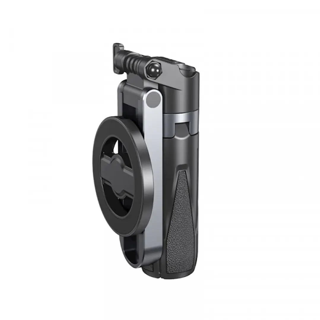 XO SS22 Tripode y Palo Selfie - 4 en 1 - Mando Bluetooth - Luz LED - Soporte Magnetico - Compacto con Gancho - Color Negro 1