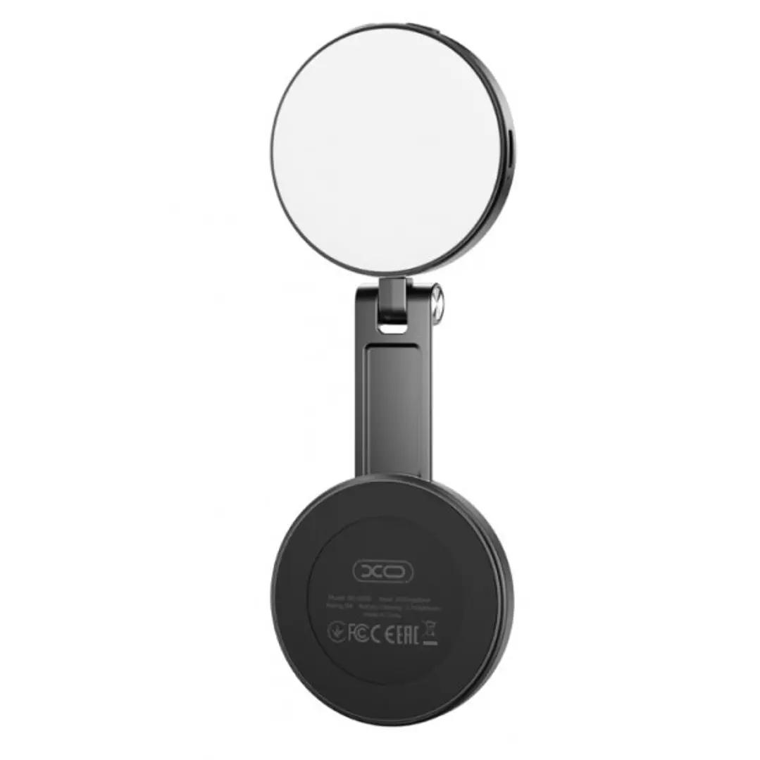 XO SS35 Aro de Luz - 48 LED - MagSafe - 3 Temperaturas de Color - 5000K / 3600K / 2800K - Espejo Integrado - Giratorio - Bateria 600mAh - USB-C - Exte 1