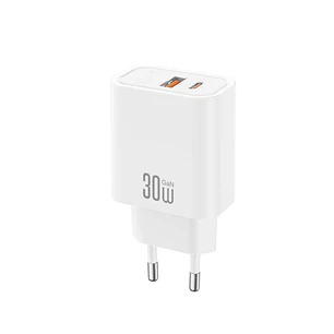 XO CE42 Cargador de Pared - USB-A 22.5W - USB-C 30W - Power Delivery - Quick Charge - Color Blanco