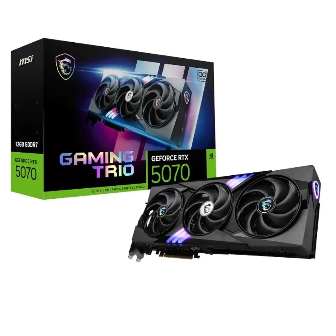 MSI VGA NVIDIA RTX 5070 12G GAMING TRIO OC DDR7 1