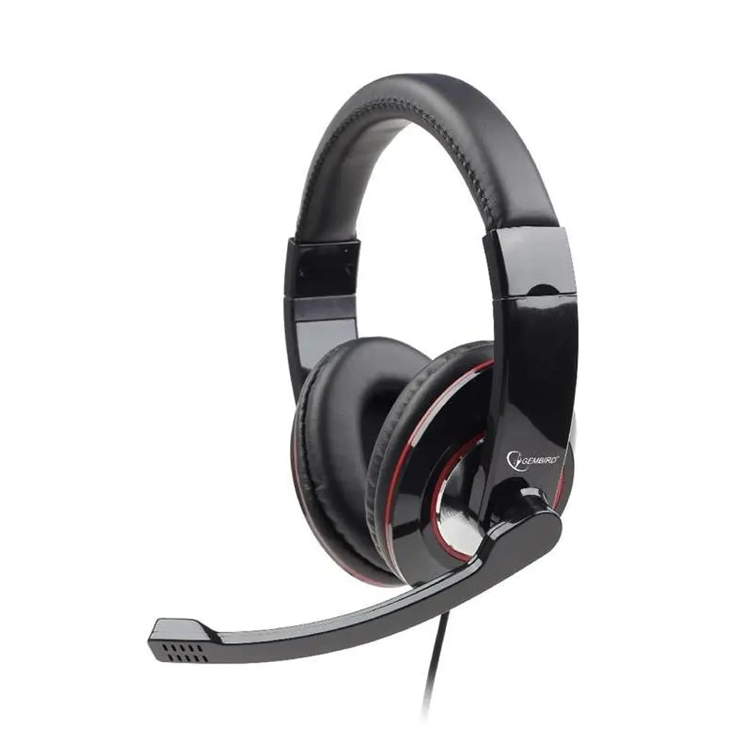 Gembird Auriculares con control de volumen negro 1