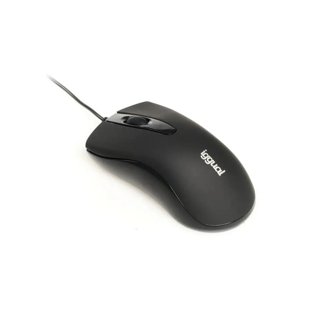 iggual Ratón óptico COM-BUSINESS-1200DPI negro 3