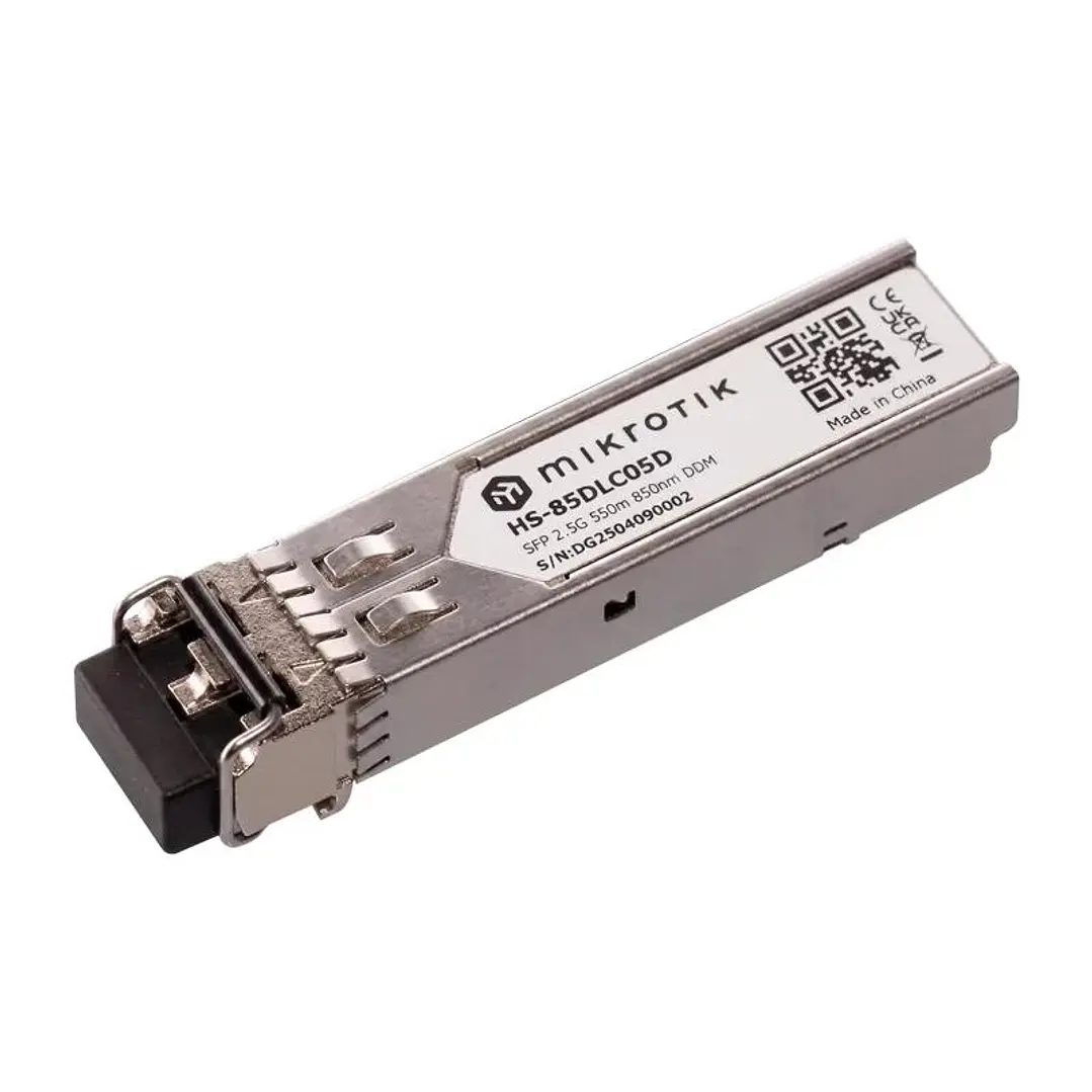MikroTik HS-85DLC05D Modulo SFP 1/2.5G MiM 550m 1