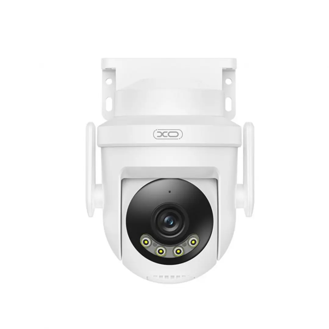 XO CR18 Camara de Vigilancia Motorizada - Resolucion 3MP - WiFi - Bluetooth 5.0 - Deteccion de Movimiento - Vision Nocturna 10m - Lente 4mm - Color Bl 1