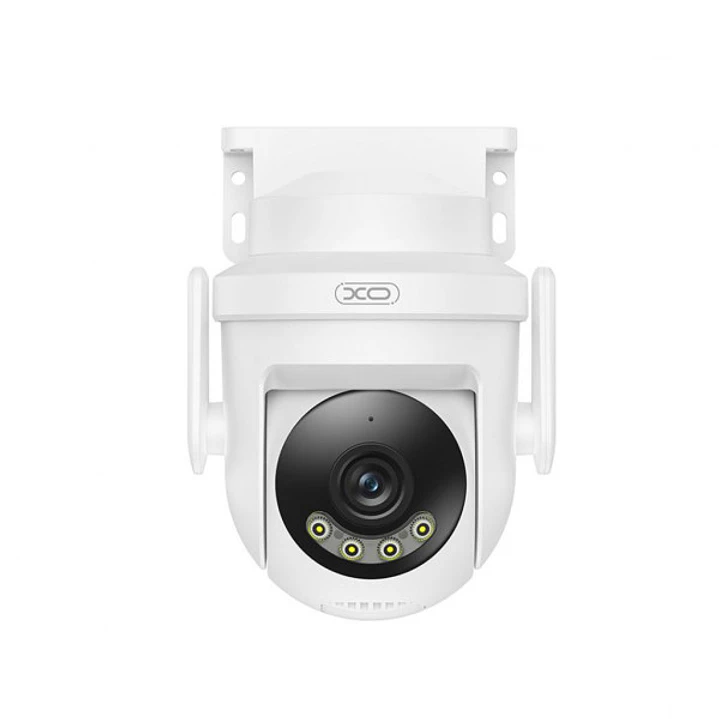 XO CR18 Camara de Vigilancia Motorizada - Resolucion 3MP - WiFi - Bluetooth 5.0 - Deteccion de Movimiento - Vision Nocturna 10m - Lente 4mm - Color Bl 1