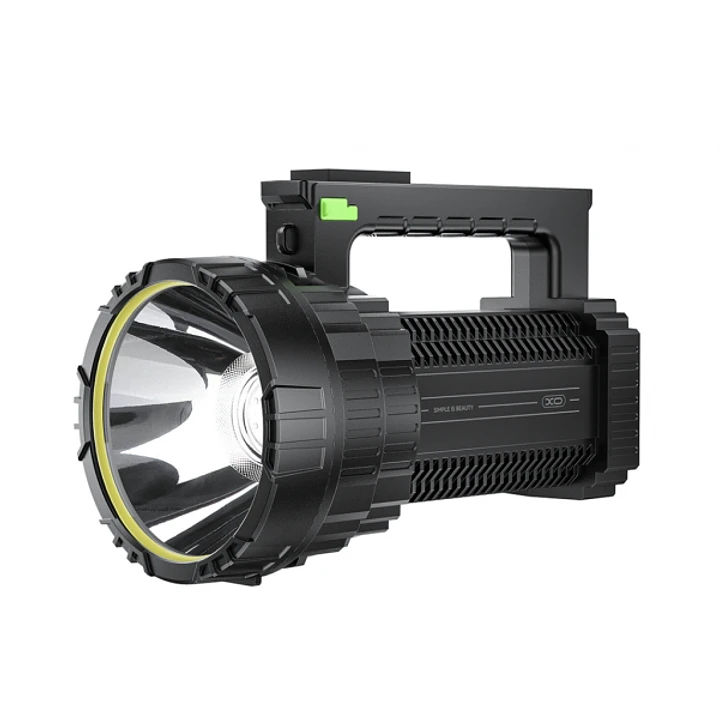 XO YH21 Linterna LED Multifuncion - Flujo Luminoso 550lm - Potencia 8W - Bateria 2400mAh - Duracion hasta 13h - Modo Flash - Correa de Hombro - ABS -  1