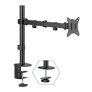 iggual SPM01 Soporte pinza mesa 1 monitor 17