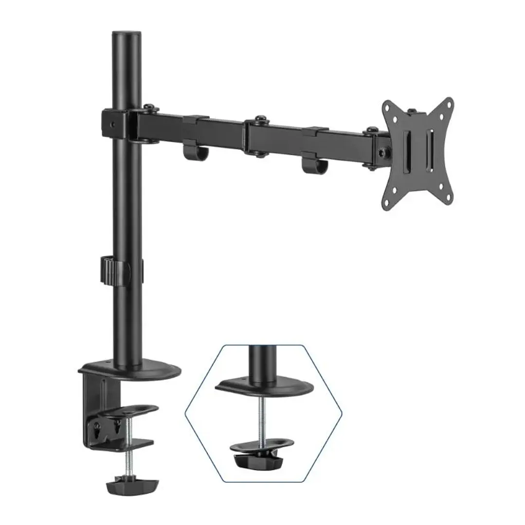 iggual SPM01 Soporte pinza mesa 1 monitor 17