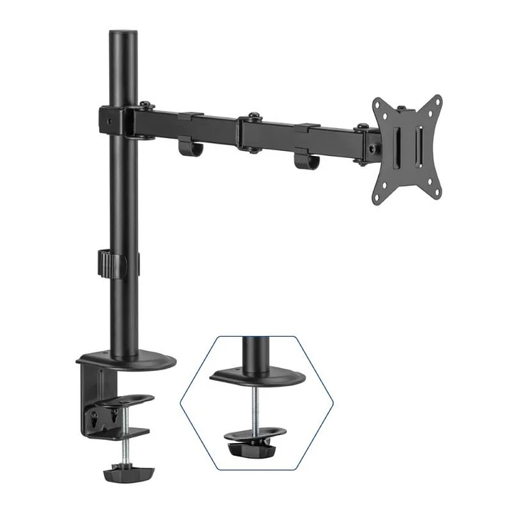 iggual SPM01 Soporte pinza mesa 1 monitor 17
