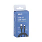 iggual Cable USB-A a tipo C 3A 100 cm trenzado - thumbnail 3