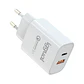 iggual Cargador doble USB QC3.0 + tipo C PD 20W - Miniatura 1