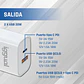 iggual Cargador doble USB QC3.0 + tipo C PD 20W - Miniatura 3