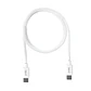 iggual Cable USB-C/USB-C 100 cm blanco Q3.0 3A 60W - vignette 2