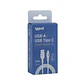 iggual Cable USB-A/USB-C 100 cm blanco Q3.0 3A - Miniatura 3