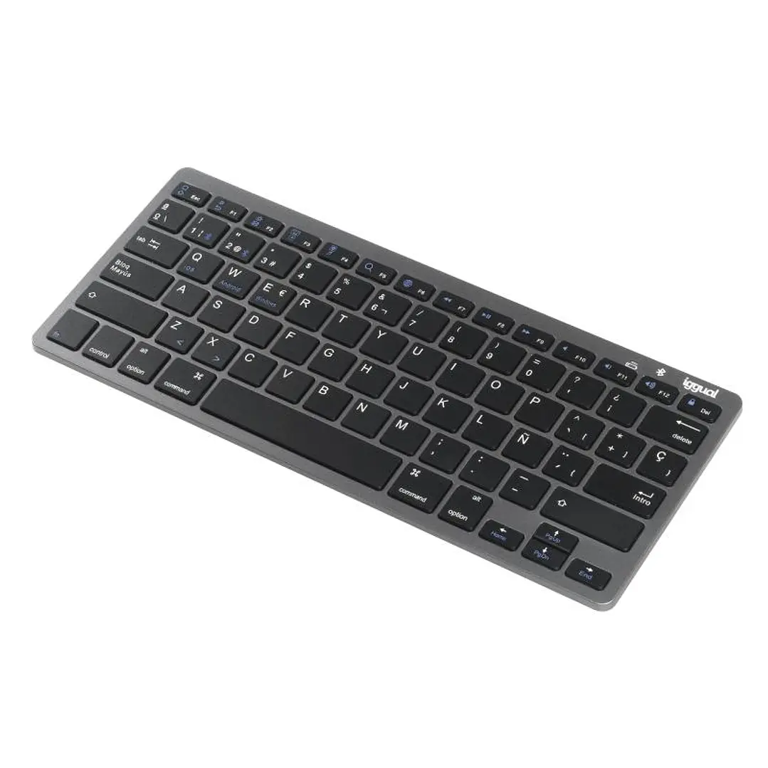 iggual Teclado Bluetooth Slim TKL-BT negro 2 canal 2
