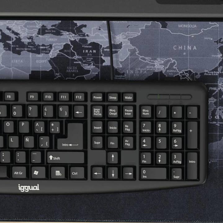 iggual Teclado USB estándar CK-BASIC-105T negro 4