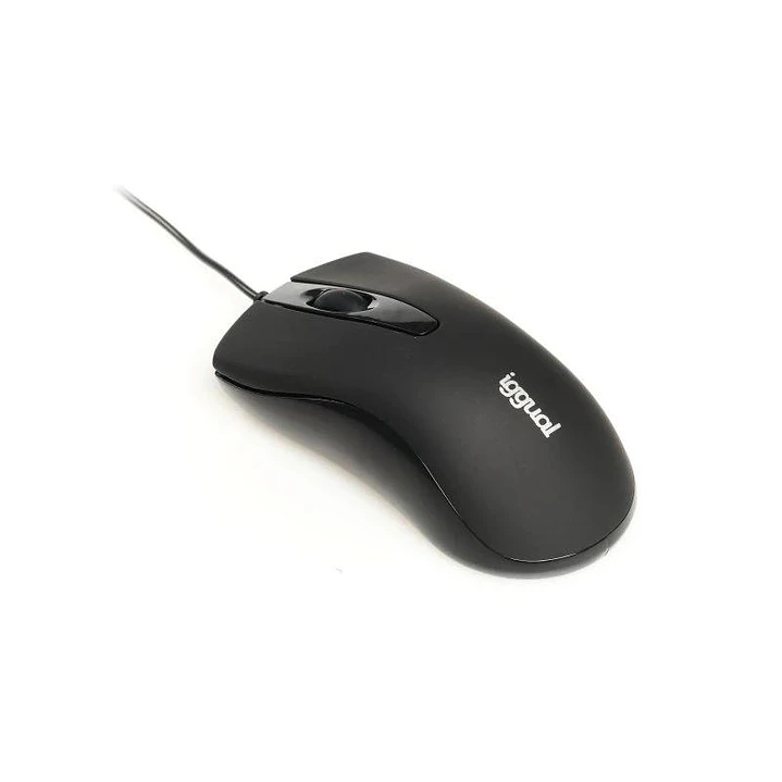 iggual Ratón óptico COM-BUSINESS-1200DPI negro 3